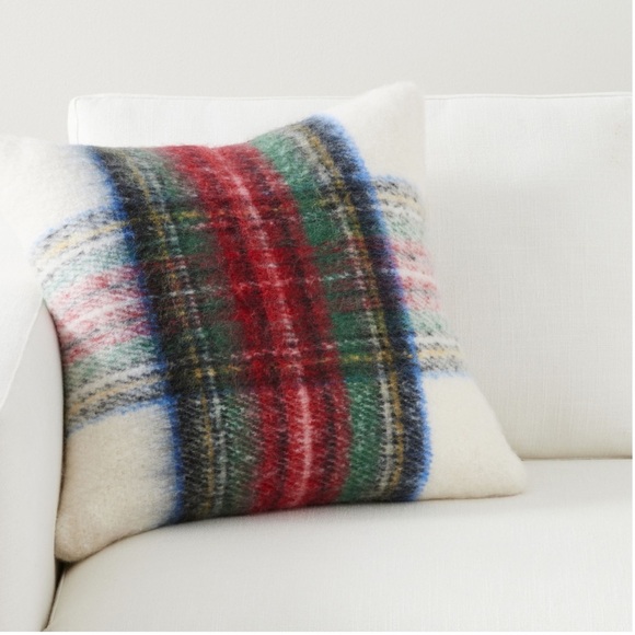 Pottery Barn Stewart Plaid Pillow Covers Set